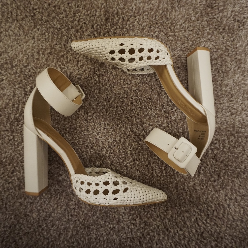 Charlotte Russe White High Heels